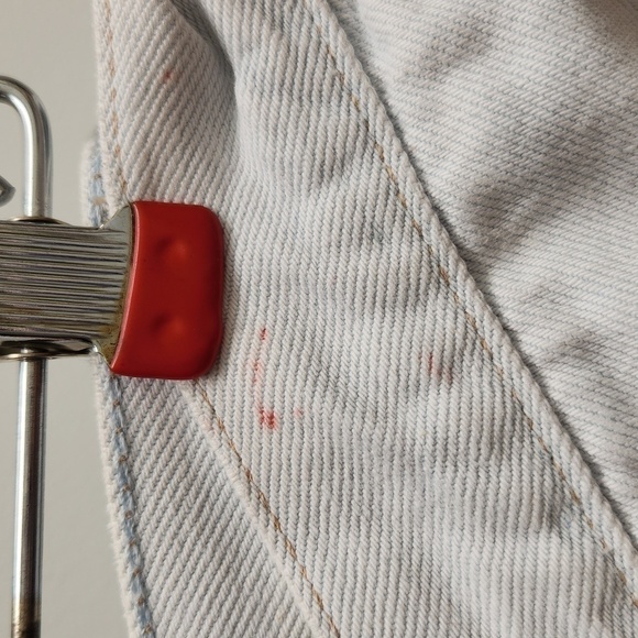 Levi's 501 whitewash jeans Vtg - Picture 5 of 13